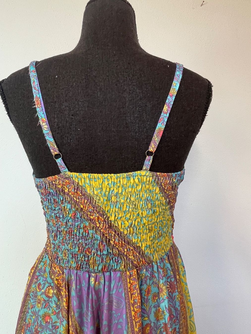 Kleider: Boho Maxiträgerkleid in Seidenoptik – Neu (gemäss Beschreibung) aus Sigriswil von ck56 3