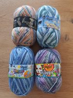 4x100gr.Sockenwolle Opal,Vincent v G,Funky ,Heroes ,Aquarell