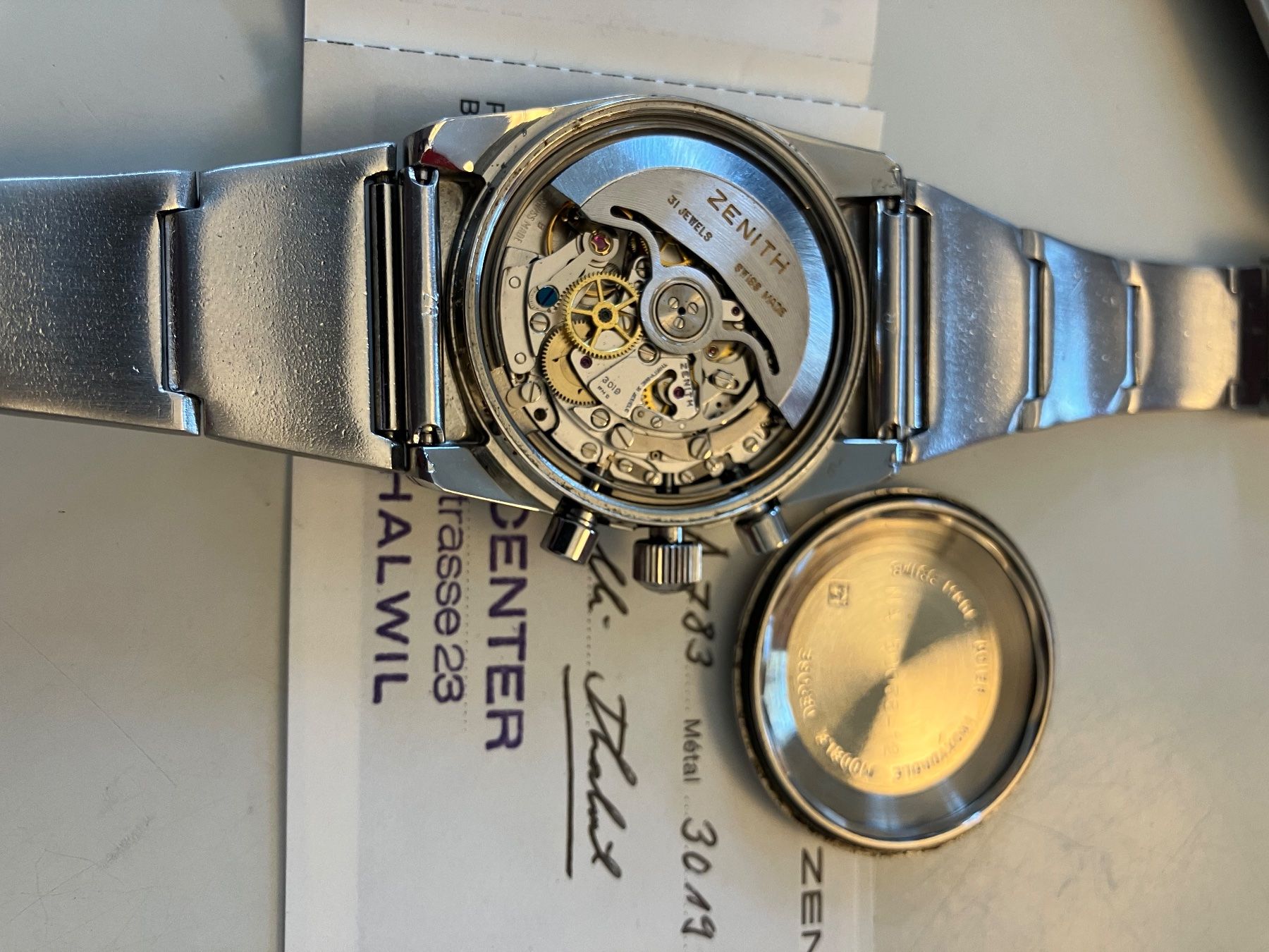 Zenith Montres: Zenit El Primero Referenz: A 783 – D'occasion à Jonen par ursi161066 9