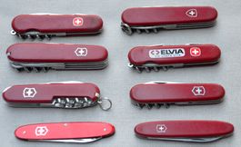 8 x Taschenmesser VICTORINOX couteaux de poche