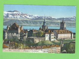 Lausanne - Château et Cathedral