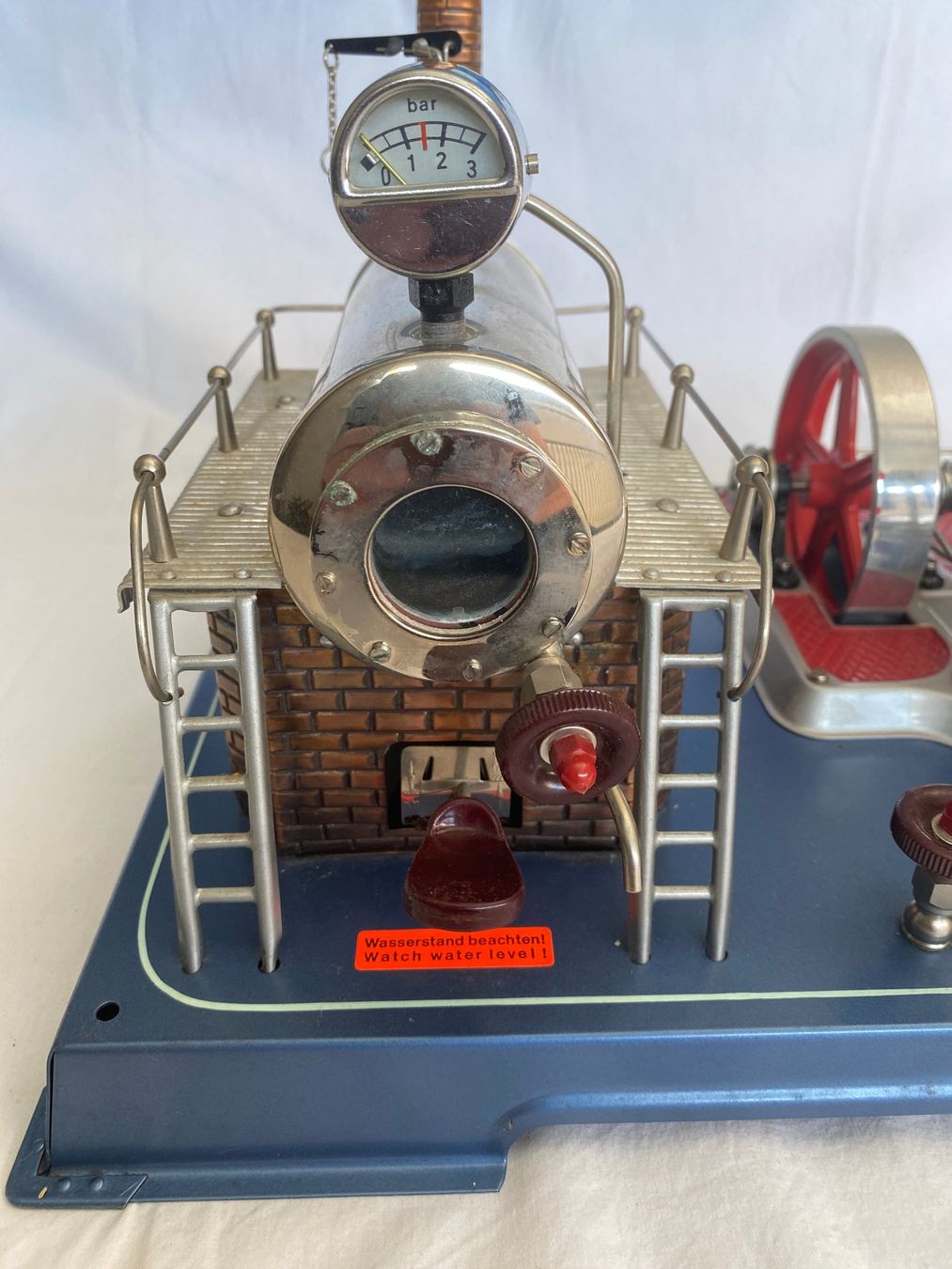 Wilesco Kit di modellismo & Modellini statici: Wilesco D20 Dampfmaschine mit Originalverpackung – Usato da Steinhausen venduto da Kruizer 6