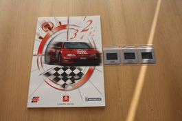 Citroën Motorsport Presse-Mappe Rally Sport + Dias 9/2000