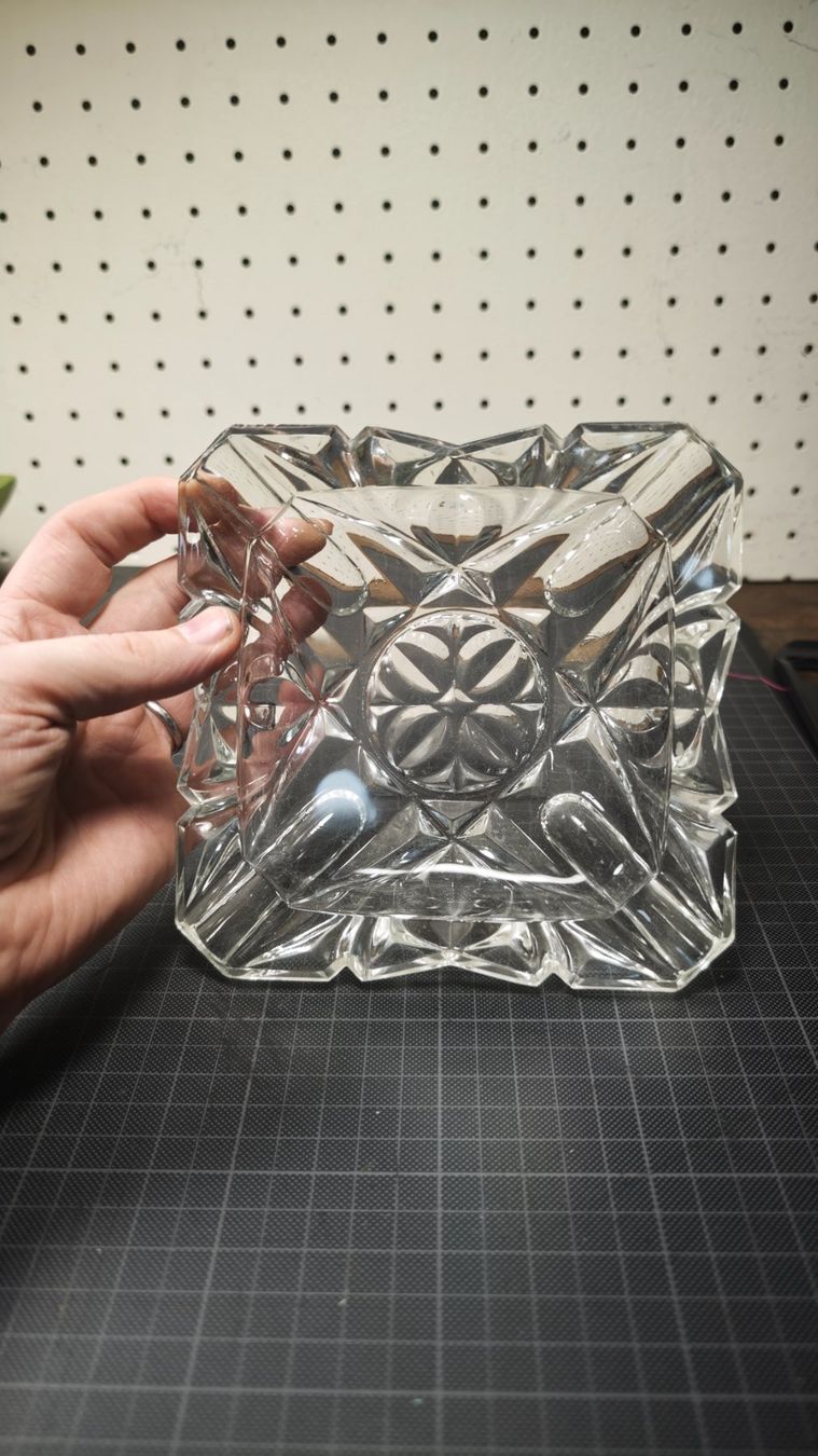 Portacenere: Wunderschöner alter Glas Aschenbecher – Usato da Gelterkinden venduto da MYSTOREFORYOU4460 2