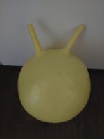 Hüpfi Ball gelb mit Schutzhülle gebraucht