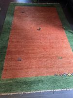 Gabbeh Teppich Handgewoben mit Tier Motiven 200x290