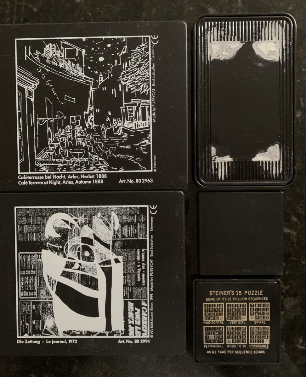 Puzzle: 5 Vintage Schiebe Puzzles – Usato da Egg b. Zürich venduto da ohtannenbaum 1
