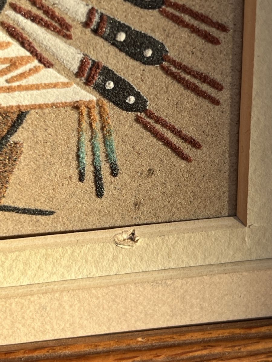 Dipinti: Navajo native sand art – Usato da Lausanne venduto da NYC67 5