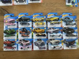 15x Hot Wheels Fahrzeuge NEU