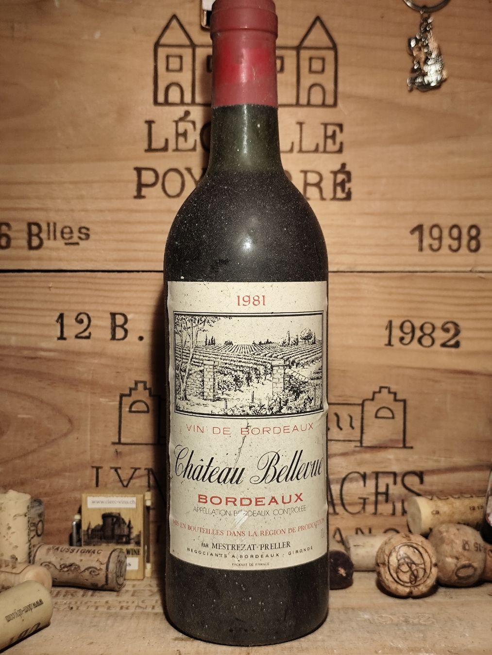 Wein: 1981 Château Bellevue Bordeaux – Neu und originalverpackt aus Büsserach von Vintage-vins 5