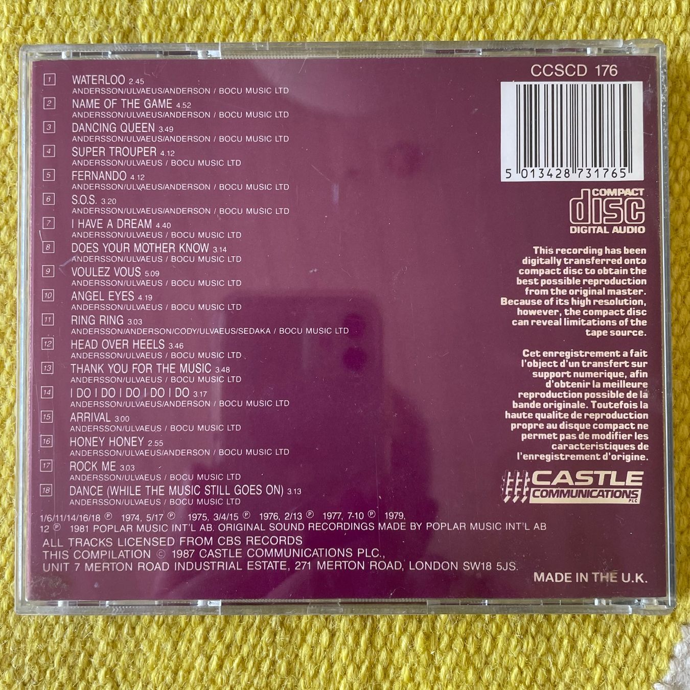 CD: ABBA-THE COLLECTION – Usato da Rorschacherberg venduto da CD-Roli 1