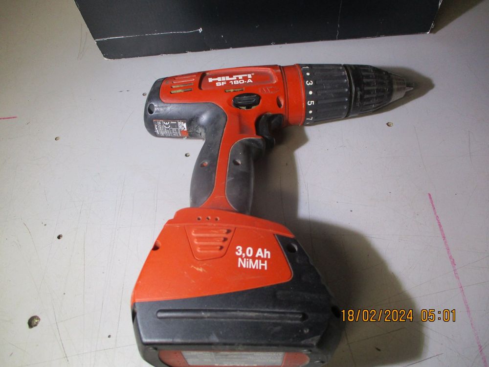 Akkuschrauber hilti sf 180 a f r bastler 3 0 ah nimh kaufen auf