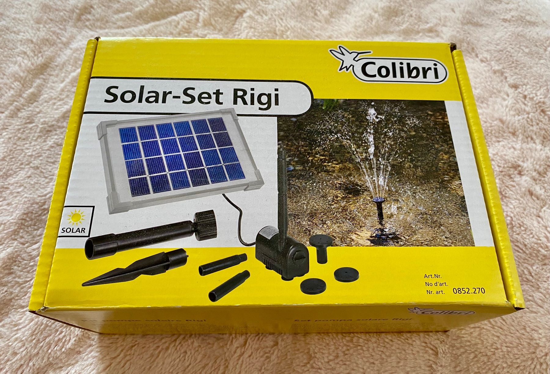 Pompe & Parti di ricambio: Solarpumpen-Set Rigi von Colibri / neuwertig – Nuovo (secondo la descrizione) da Nussbaumen AG venduto da schuba2000