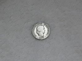 5 centimes/Rappen 1898 abart décalée 30 degrés
