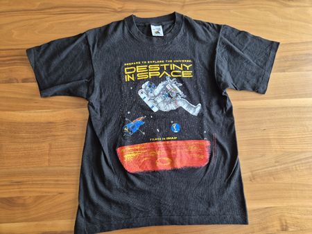 Vintage 90s Destiny in space Movie Promo T-shirt