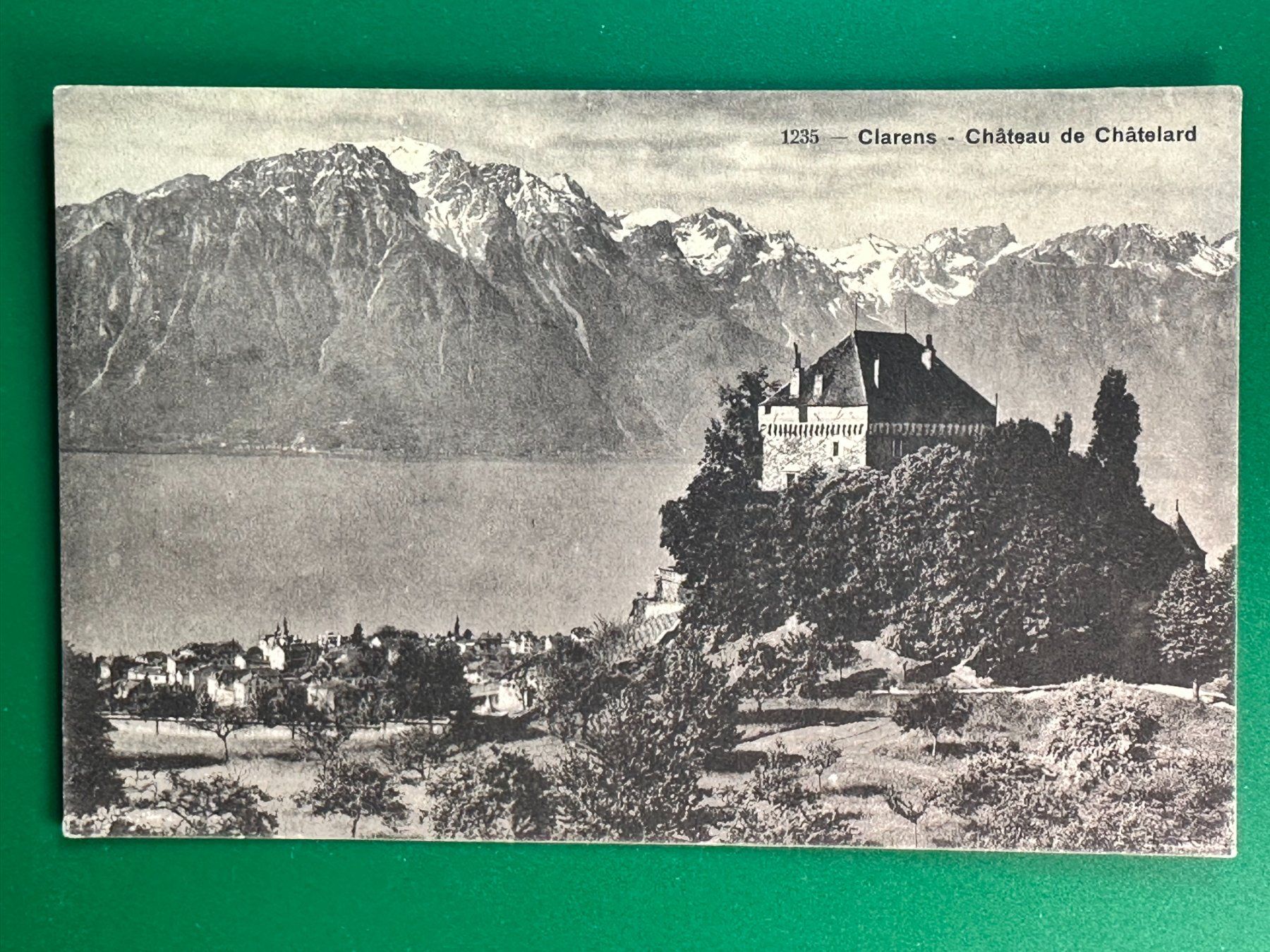 Cartoline postali: Clarens - Château de Châtelard – Usato da Steg VS venduto da danwer74