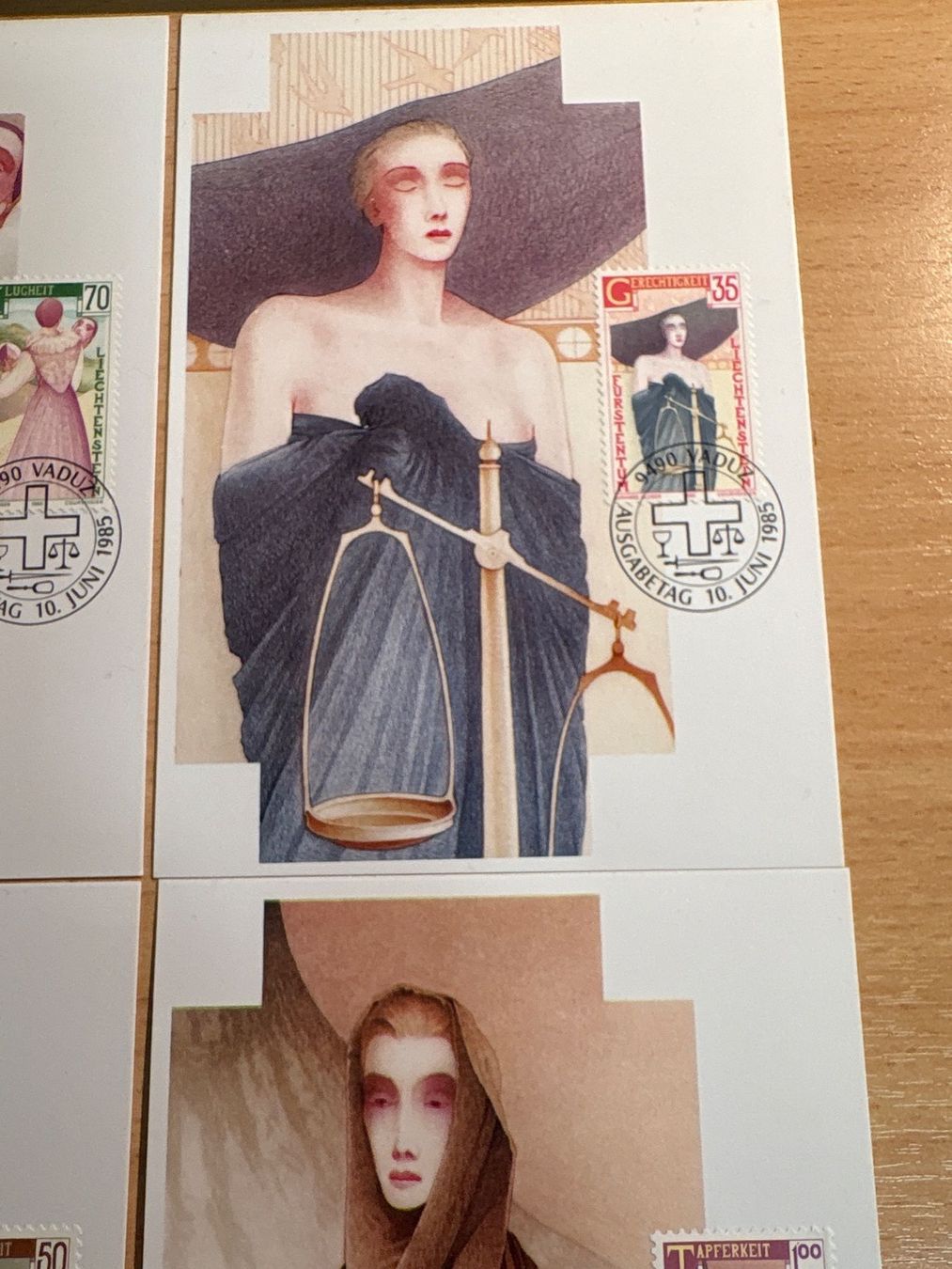 Cartoline postali: MAXIMUMKARTEN LIECHTENSTEIN NR. 54 / 1985 – Usato da Ibach venduto da lisch3 2