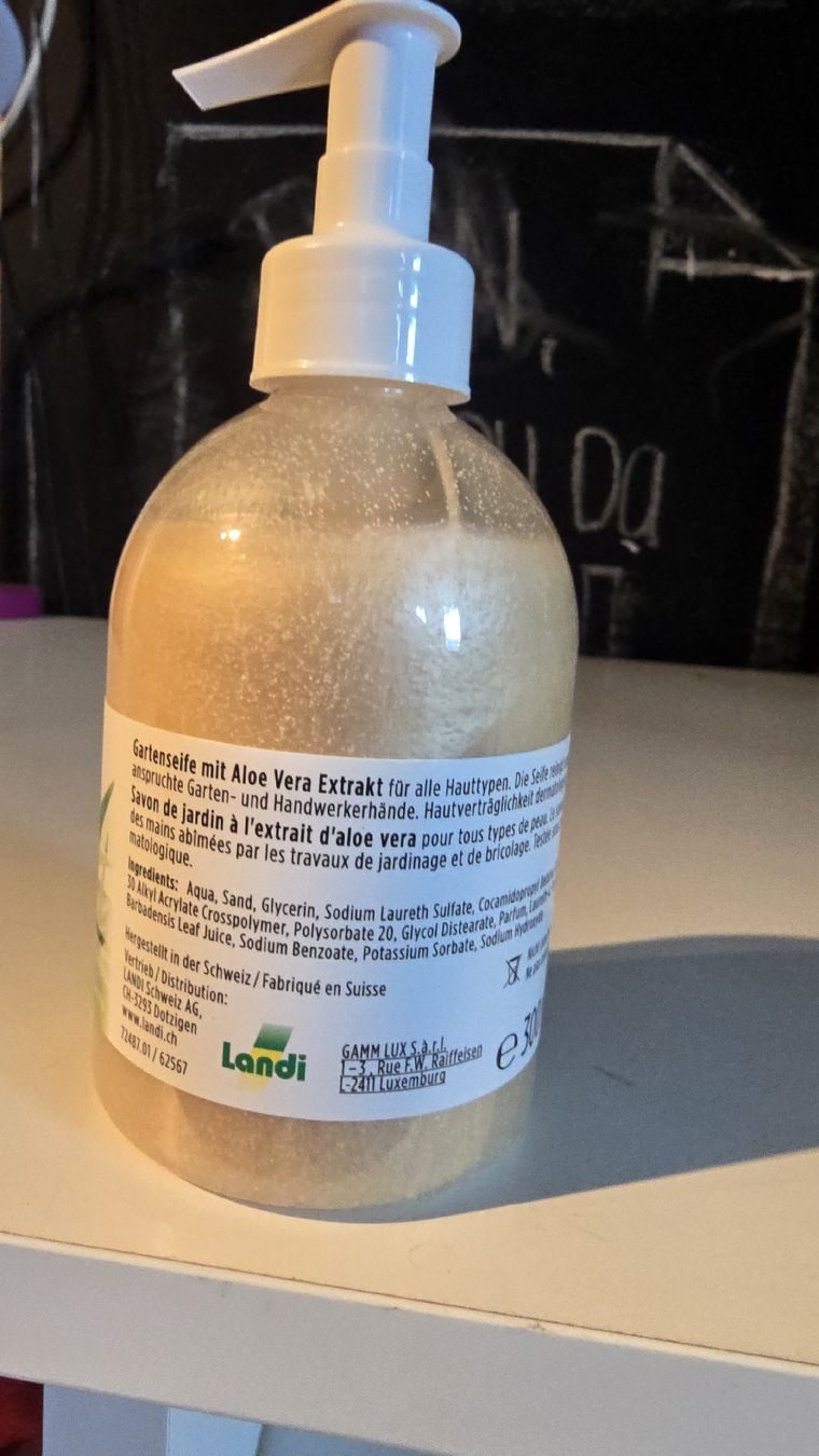 Prodotti di pulizia: Gartenseife Spender mit Aloe Vera 300 ml – Nuovo e nell'imballaggio originale da Dussnang venduto da Priska2285 1