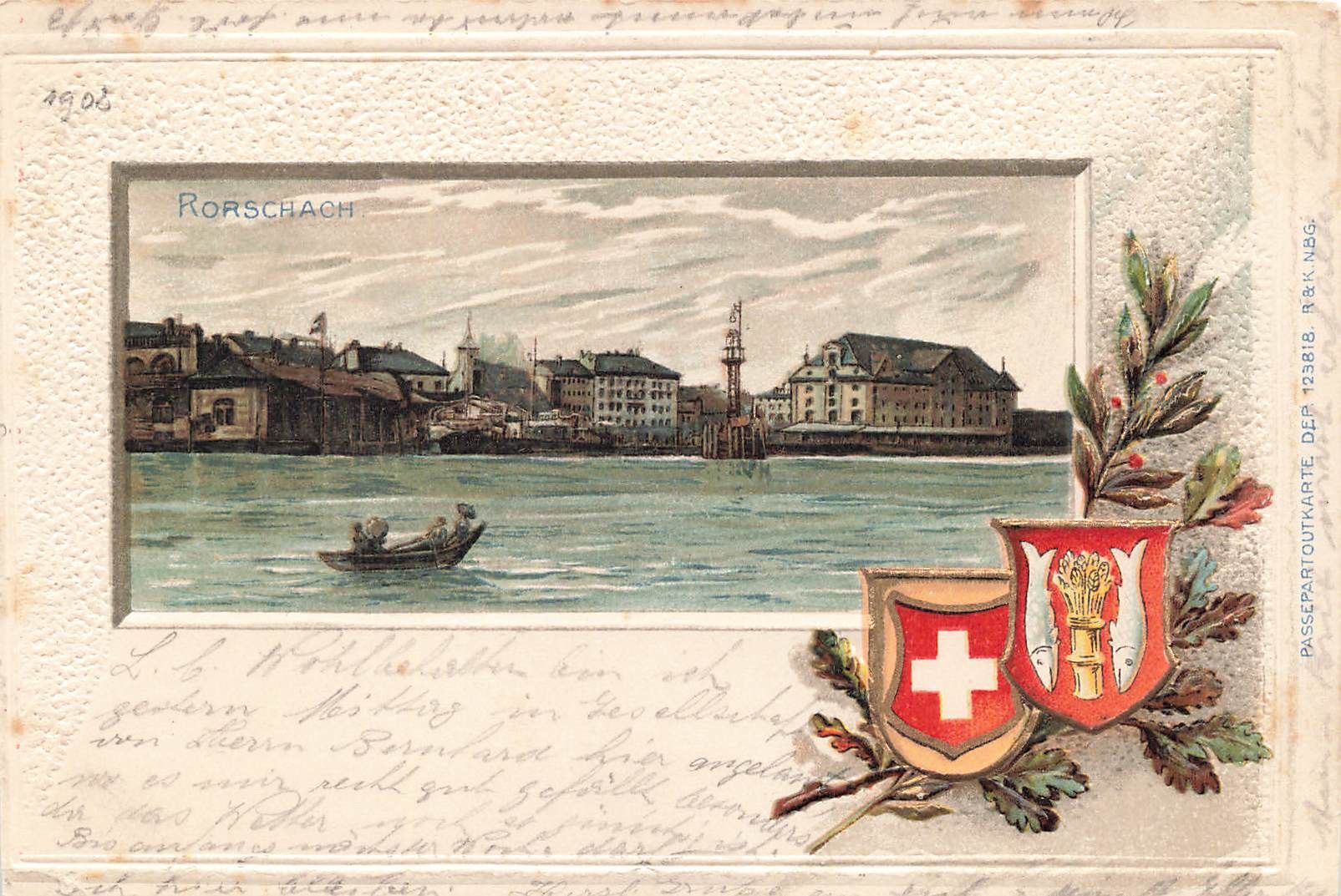 Cartoline postali: Rorschach SG Panorama – Usato da Biasca venduto da Blenio71
