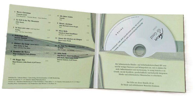CD: Frohe Weihnachten- Weihnachtskonzert mit Schweizer Künstlern – Usato da Wilen b. Wollerau venduto da morethanmusic 1