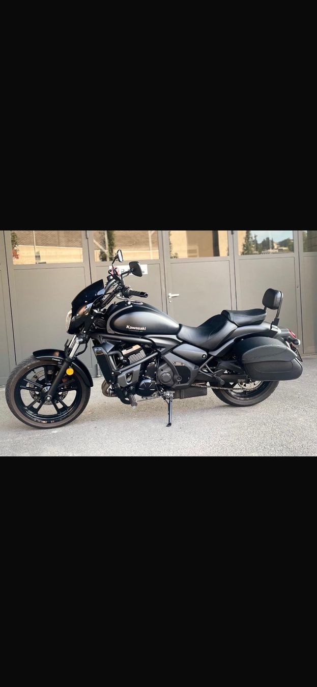 Kawasaki Chopper: KAWASAKI VULCAN S Schwarz Matt – Usato da Wohlen AG venduto da ner_78ss