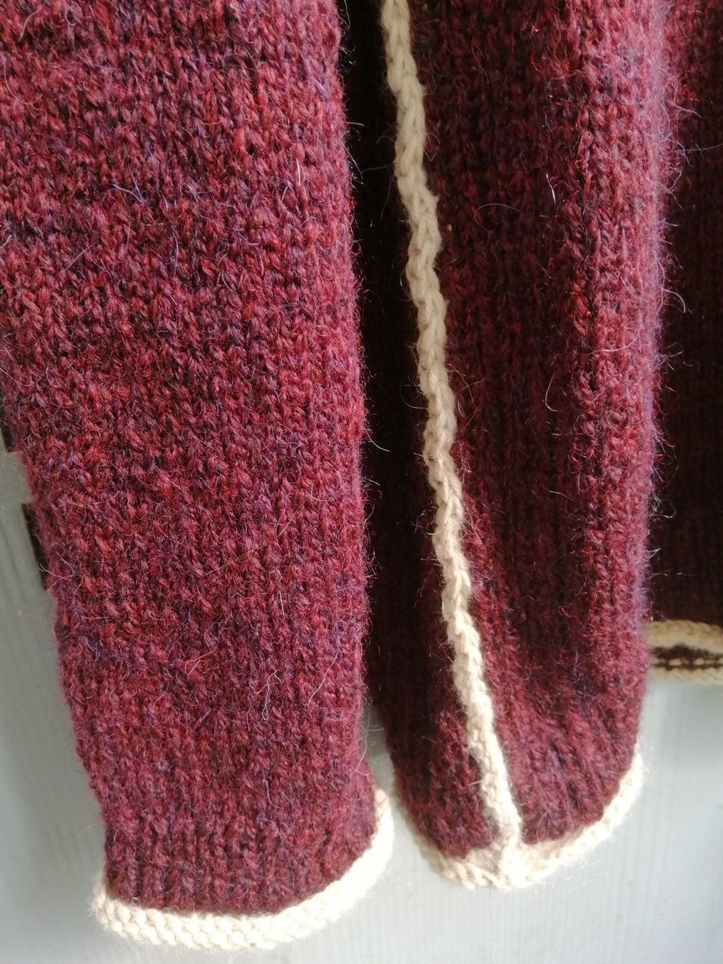 Maglioni & Felpe: Pulli "Crimson" aus Merino/Alpaca  NEU – Nuovo (secondo la descrizione) da Langenthal venduto da Handstrick 6