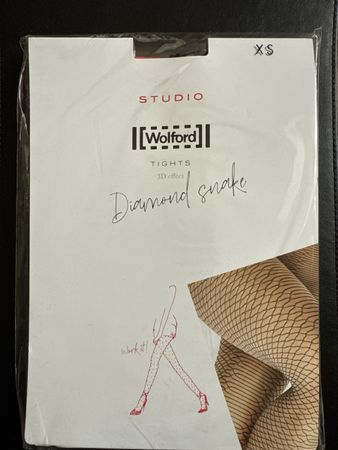 Wolford Diamond Snake Tights XS, Neu, Schwarz, Top Herbst!