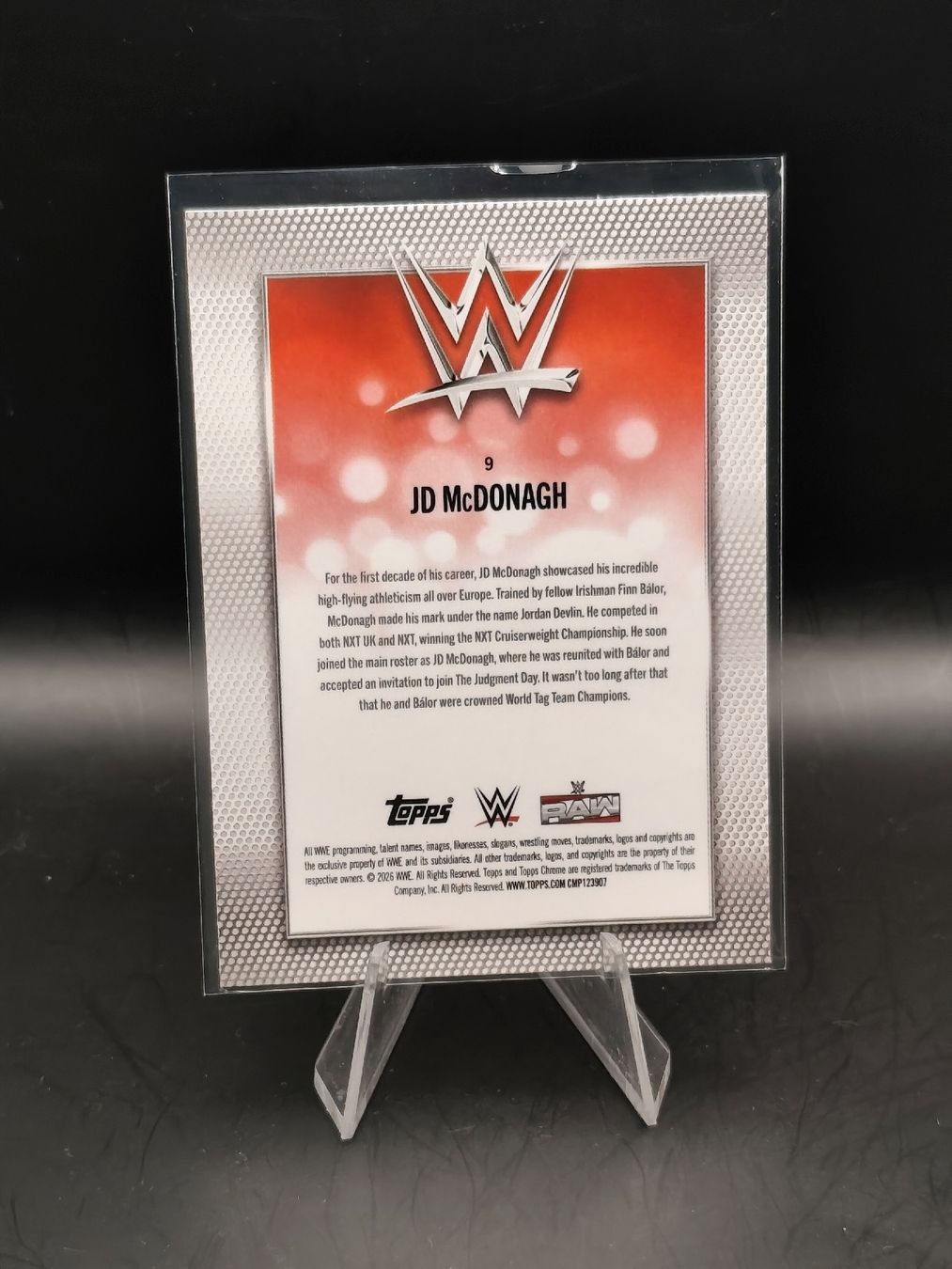 Topps Carte collezionabili: JD McDonagh - WWE Topps Chrome Refractor – Usato da Ostermundigen venduto da DaCards 1