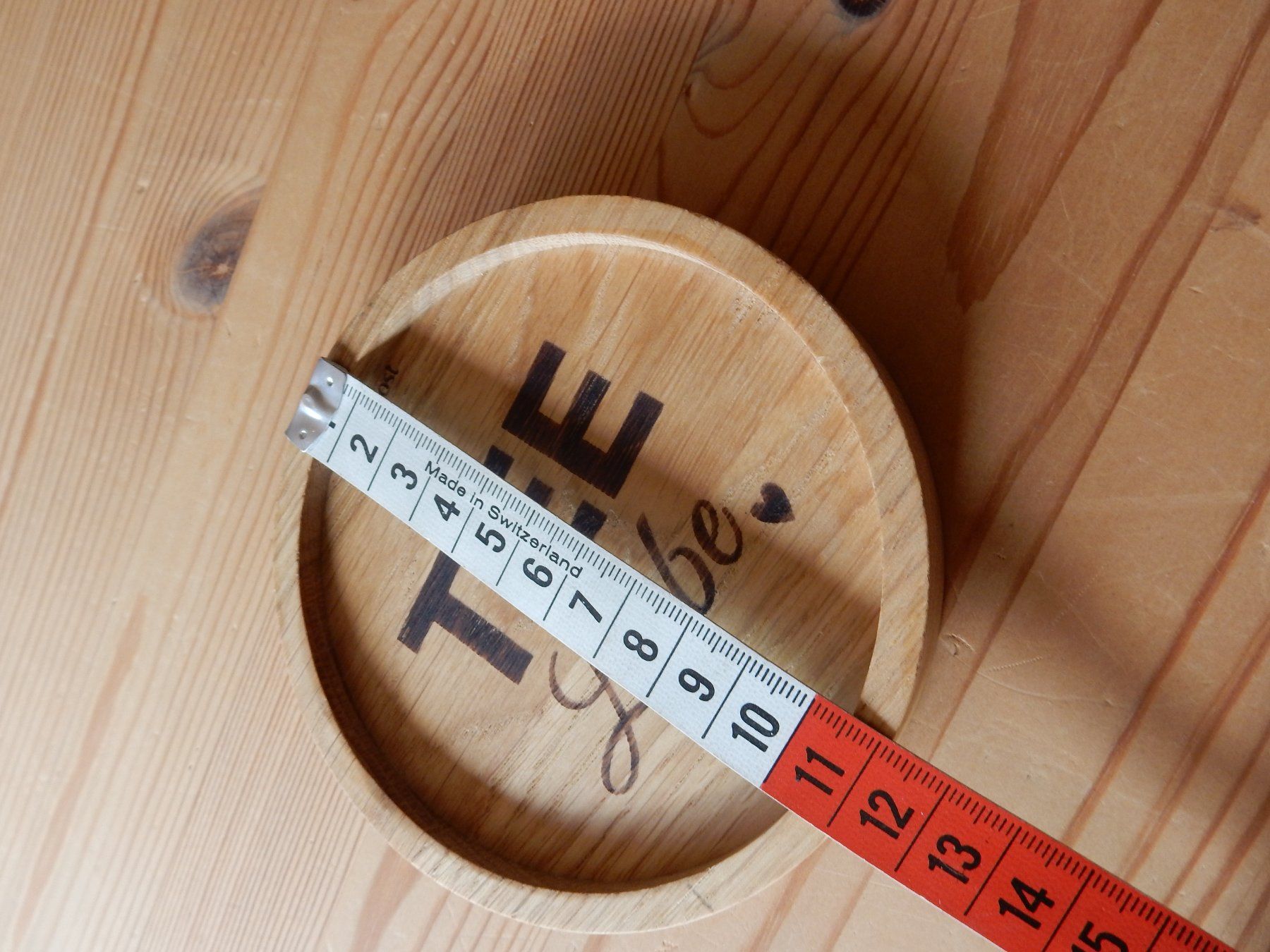 Untersetzer: Untersetzter rund TEE Liebe Holz NEU – Neu und originalverpackt aus Jona von JOberg_25 2