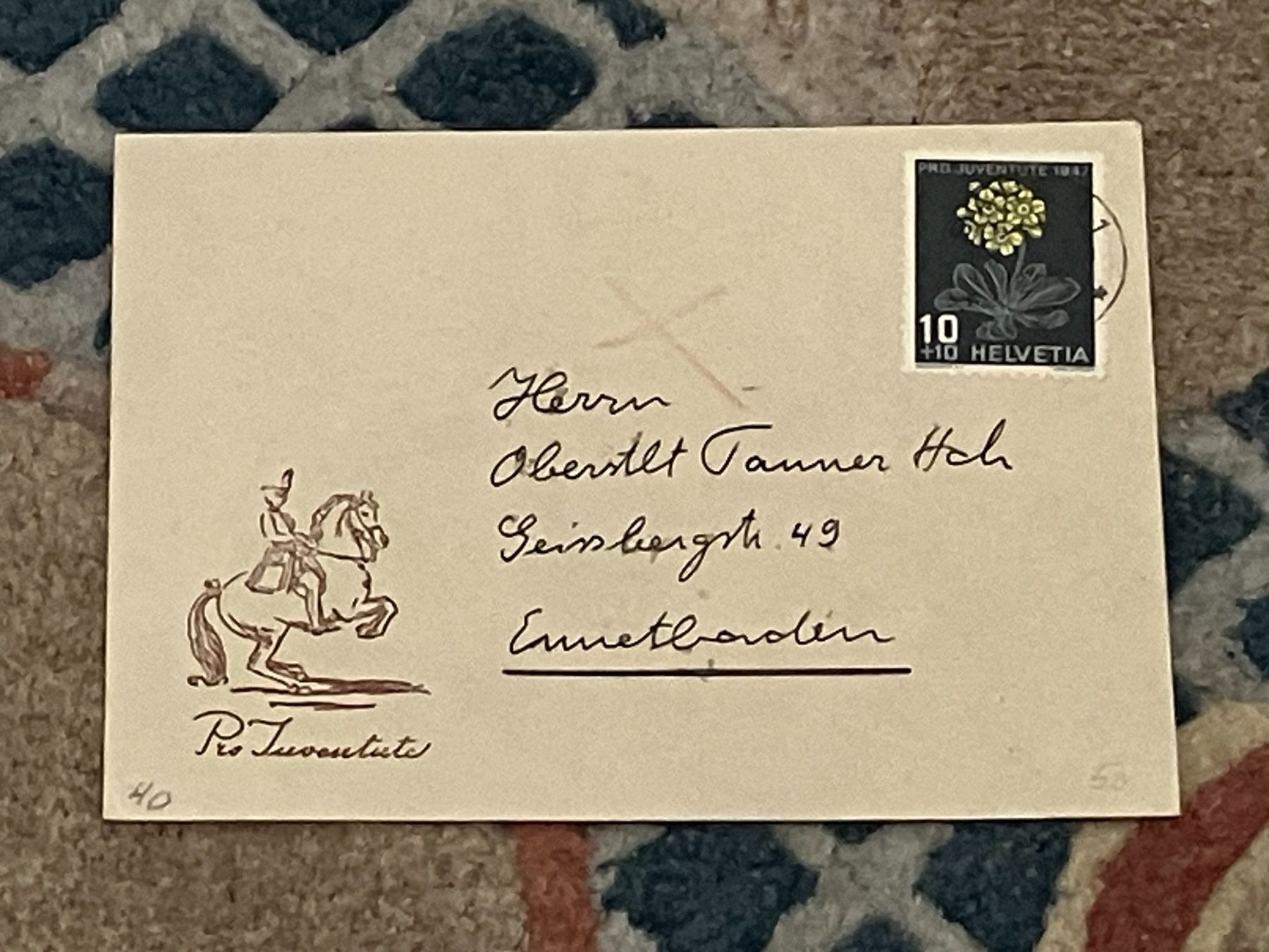 Tous les timbres: 1 Pro Juventute BRIEFLI – Neuf (Voir description) à Koblenz par mar_c2pj