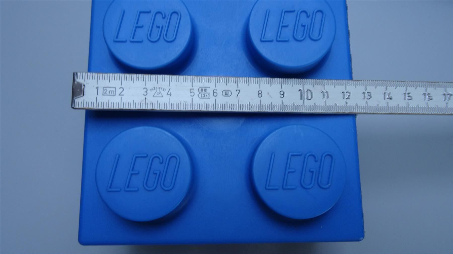 Lego Giocattoli: Midi-Lego Box mit 4 Noppen blau – Usato da Lupfig venduto da Buerkli20 6