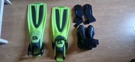 palme de plongée + accessoires