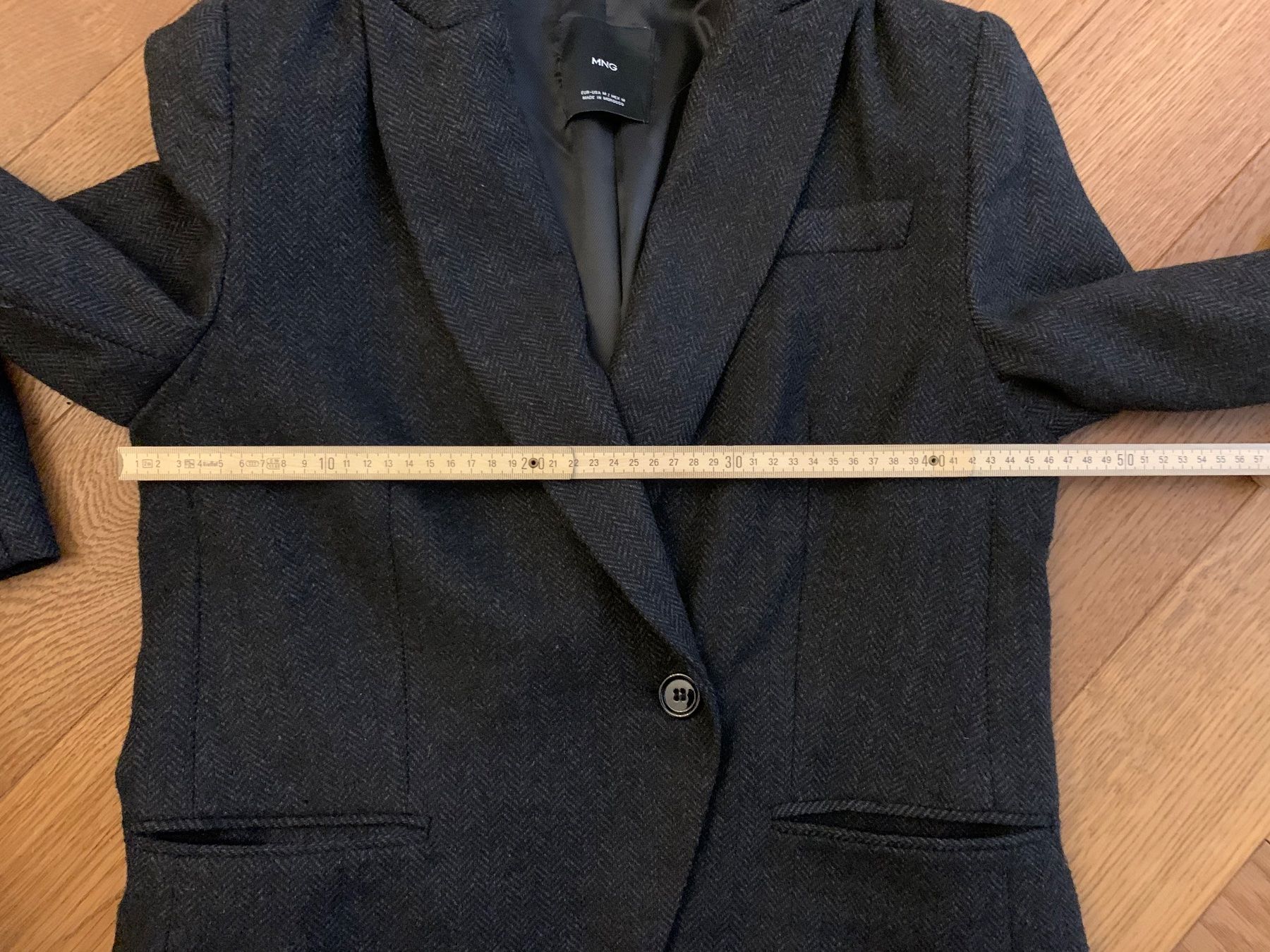 Mango Giacche: Blazer MANGO schwarz meliert / M – Usato da Bern venduto da Mawe0205 4