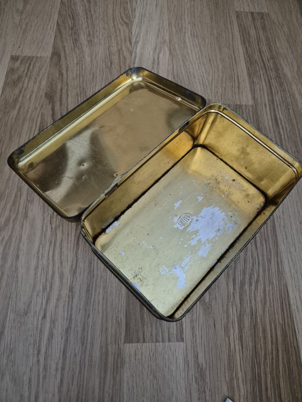 Barattoli: Vintage Keksdose Metalldose – Usato da Langenthal venduto da Polarisstern 4
