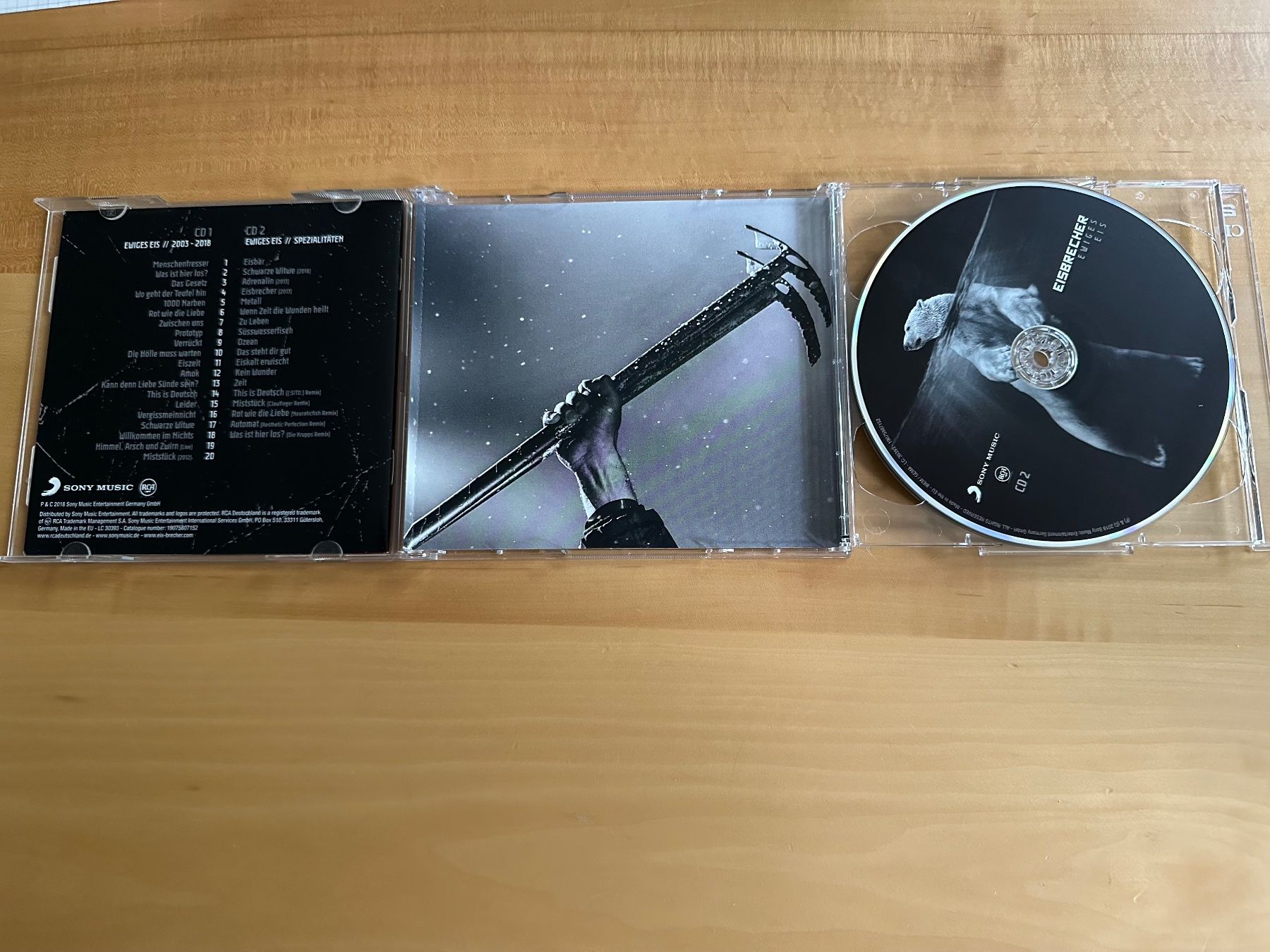 CDs: Eisbrecher: Ewiges Eis – D'occasion à Bern par mordswein 2