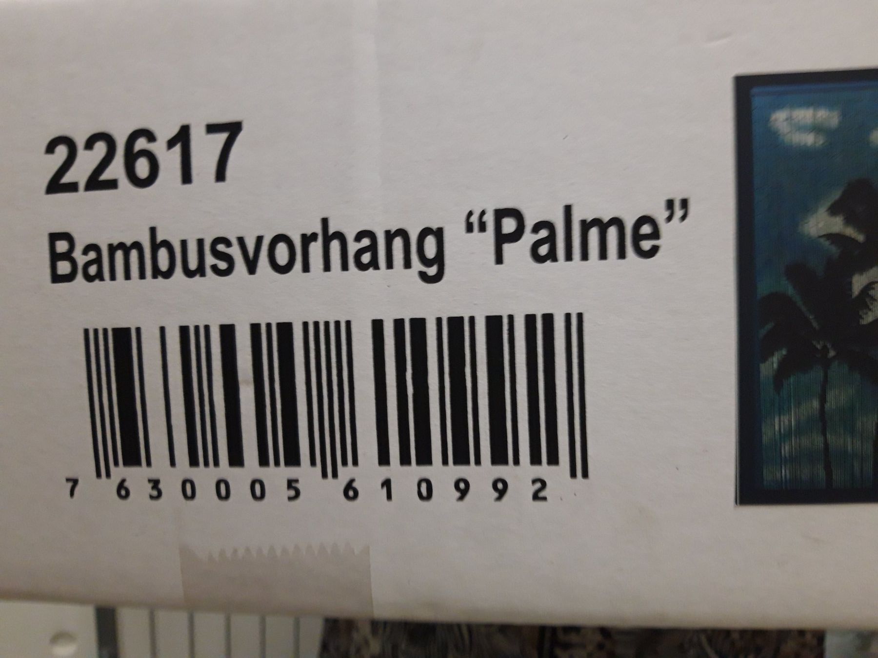 Tende: Bambusvorhang Palme – Usato da Olten venduto da Jestalobi 1