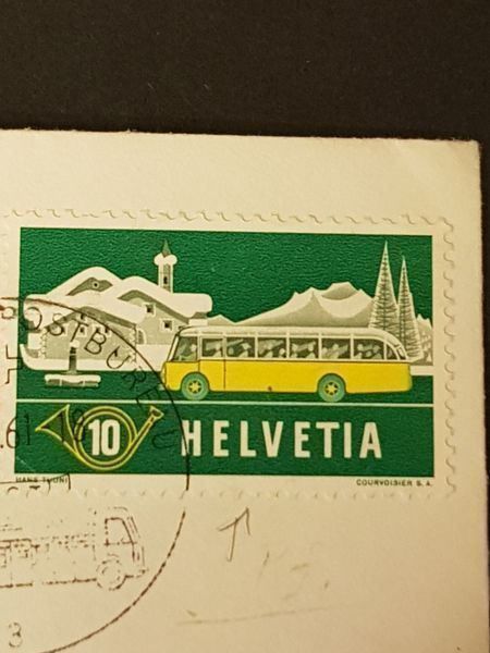 Tutti i francobolli: Alpenpost 314.2.01 Tankdekel – Usato da Buttikon SZ venduto da Mstrubeli 2
