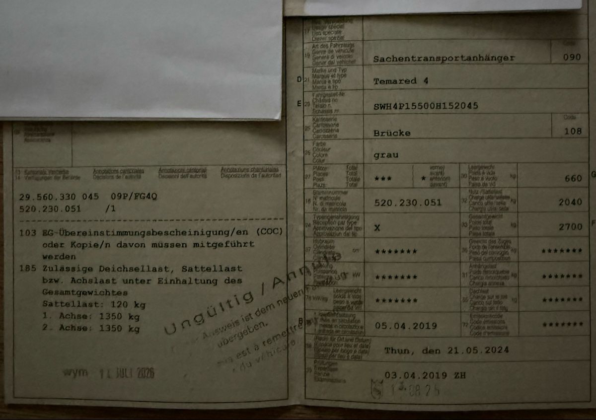 Remorques: Autoanhänger – Neuf (Voir description) à Willisau par tvs_6hvj 7