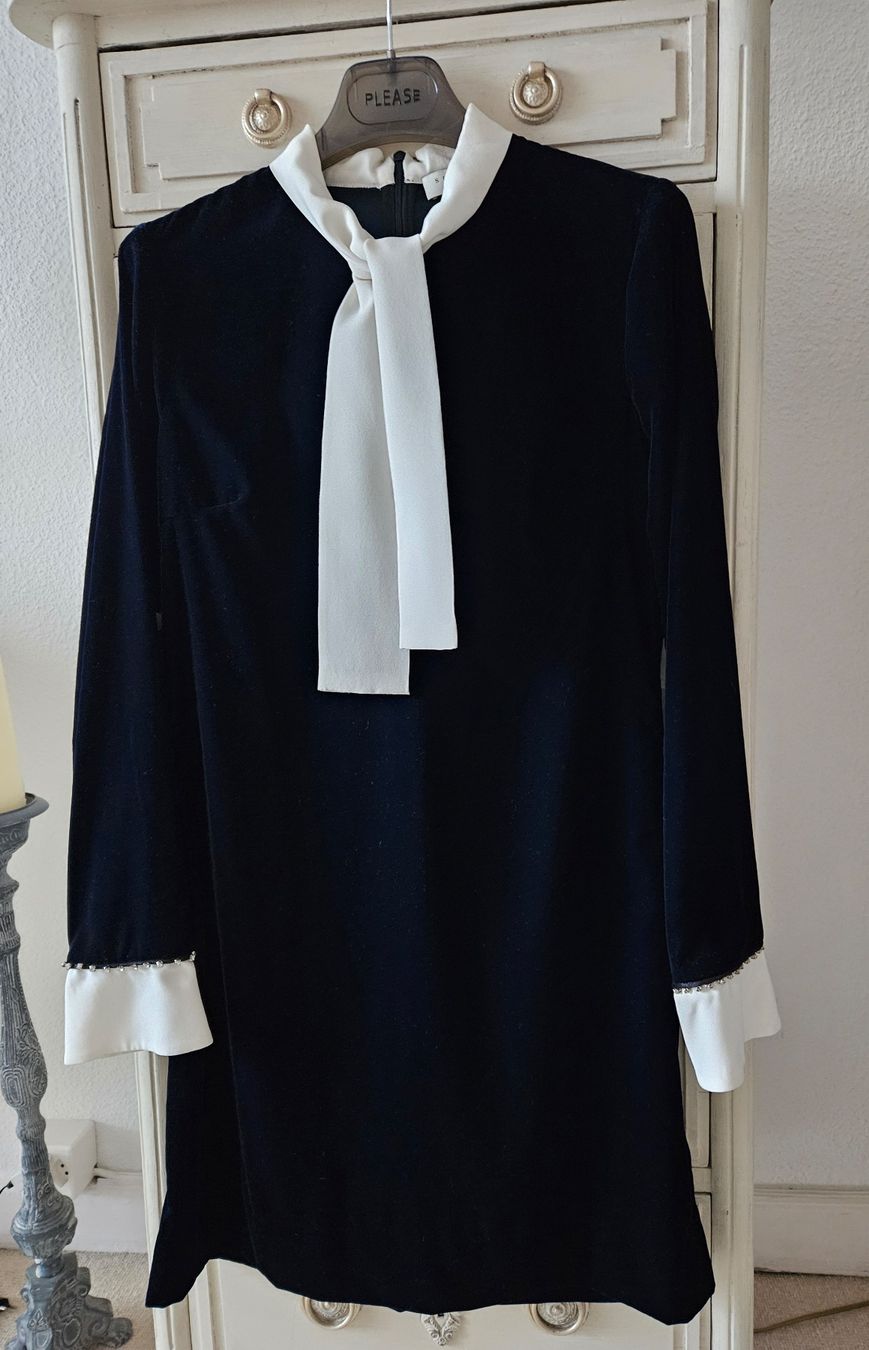 Sandro Vestiti: Robe Sandro bleue – Nuovo (secondo la descrizione) da lausanne venduto da josianemuller