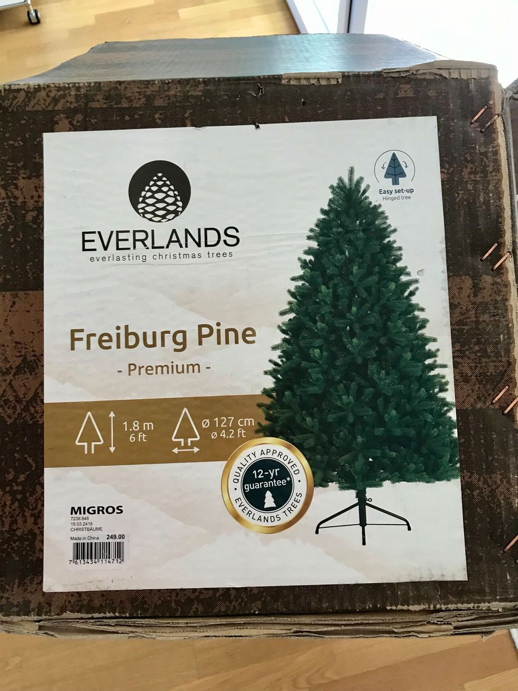 Migros Tutte le decorazioni: Weihnachtsbaum Künstlich EVERLANDS – Nuovo (secondo la descrizione) da Bern venduto da titti06 4
