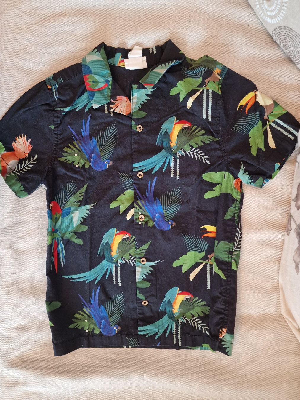 H&M Hemden, T-Shirts & Polos: Sommerhemd Dieter Braun Gr. 128 – Neu (gemäss Beschreibung) aus Zürich von Pemberleys