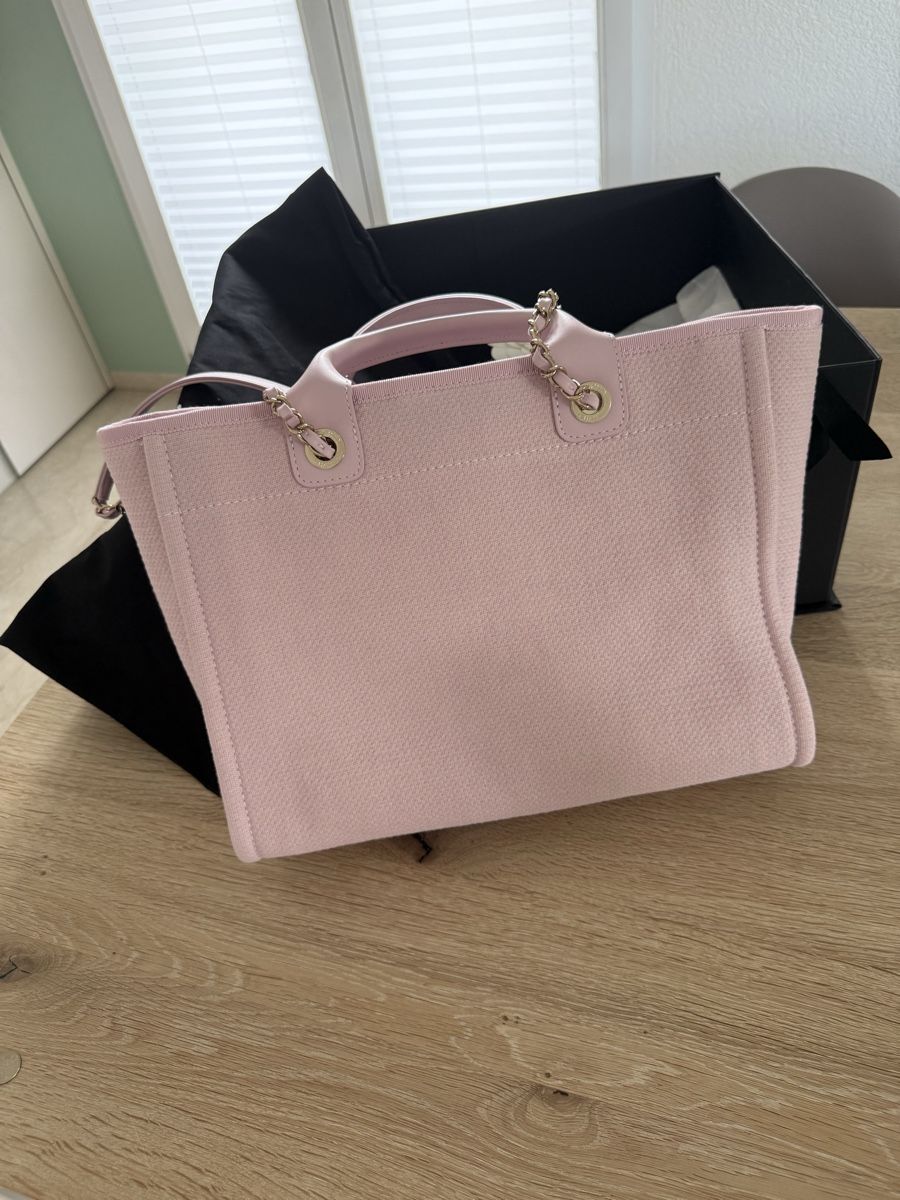 Chanel Borse da donna: Chanel Deauville Bag Rosa mit Pouch – Nuovo (secondo la descrizione) da Olsberg venduto da Luxury_Items 3