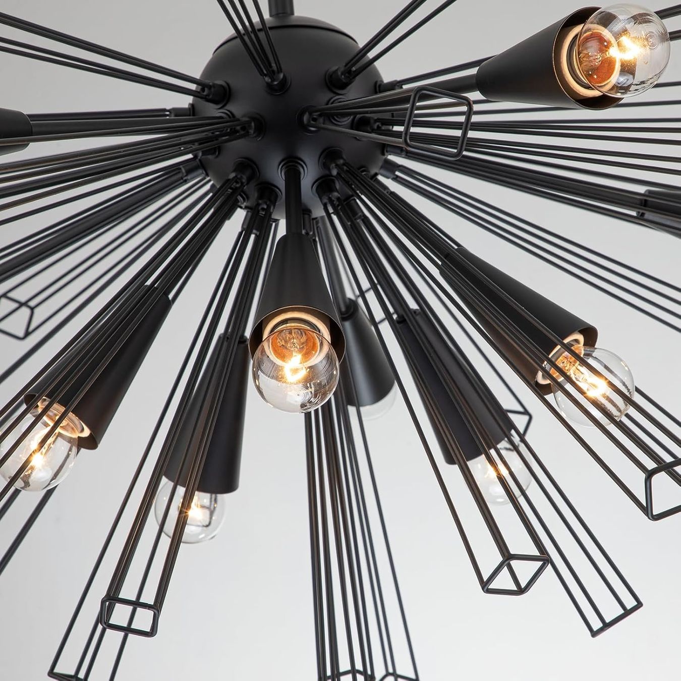 Lampadari & plafoniere: Kronleuchter 10 Lichter Sputnik Deckenlampe Deckenleuchte – Nuovo e nell'imballaggio originale da Wittenbach venduto da VELARO 2