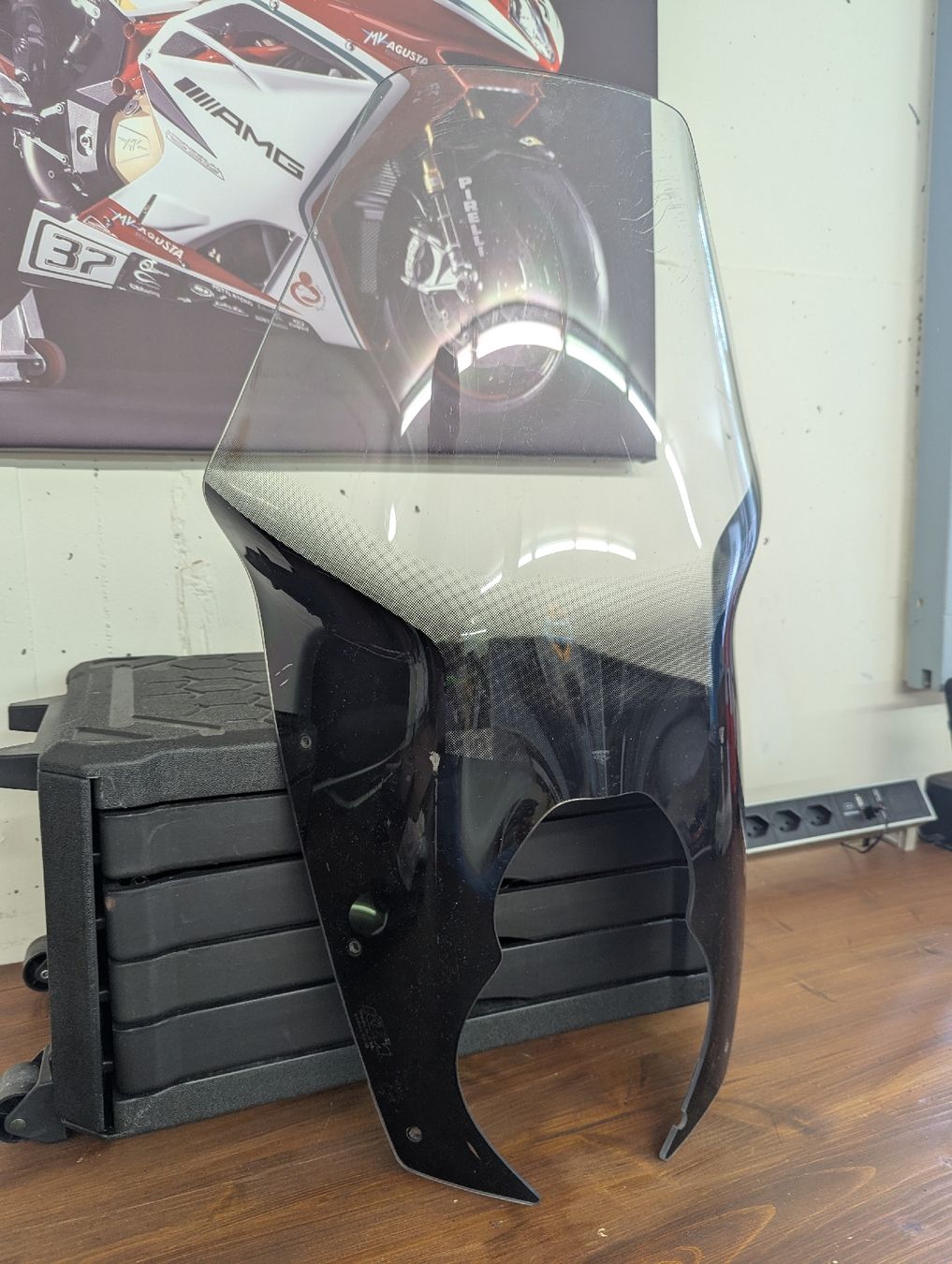 KTM Tutti i ricambio per moto: KTM 950 990 Adventure WINDSHIELD TOURING – Usato da Lachen SZ venduto da joa_bs6v