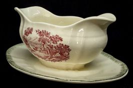 Societa Ceramica Richard Milano Ginori  ≃1880 Sauciere