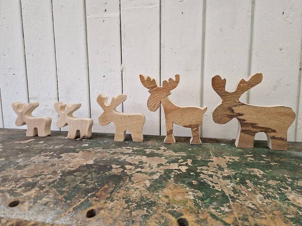 Holzartikel: Schweizer Arvenholz Elch ca 10cm – Neu und originalverpackt aus Thun von Schneeflckli 2