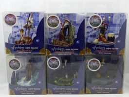 WIZARDOLOGY COMPLETE SET OF 6 FANTASY ACTION FIGURE 2005