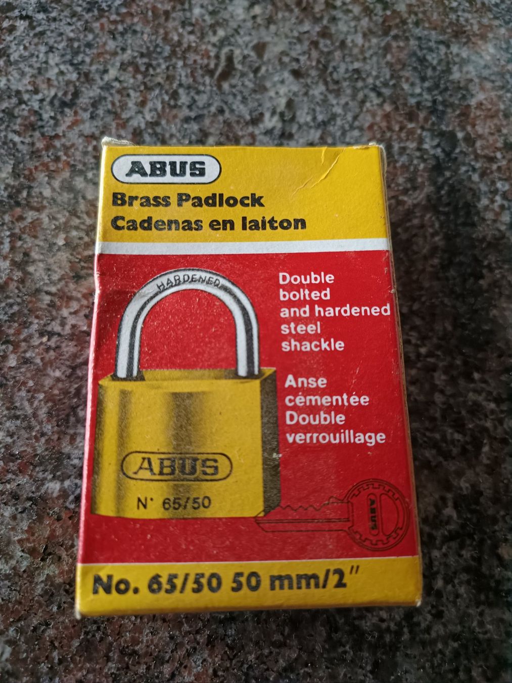 Abus Schlösser: Messing - Hangschloss 5 Stück – Neu und originalverpackt aus Bätterkinden von Elefantenzoo 1