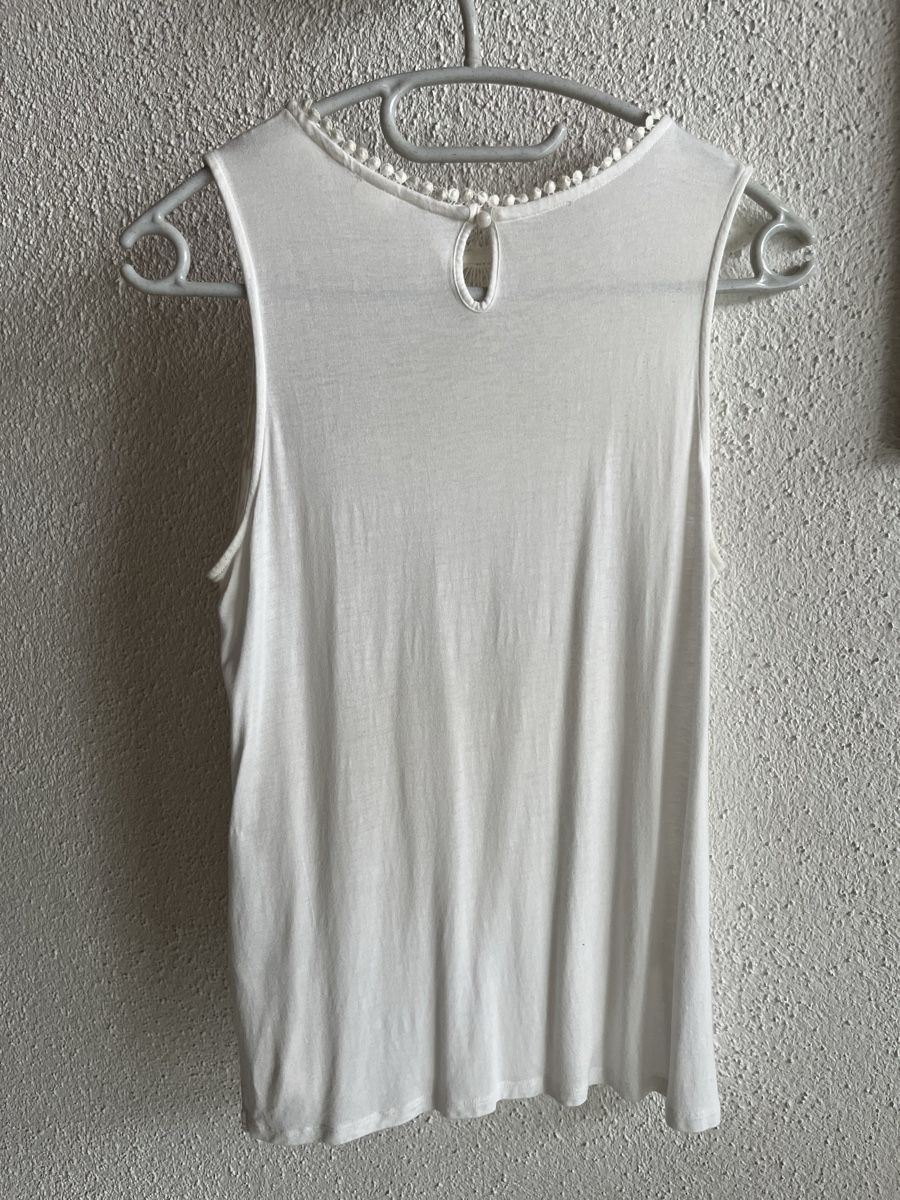 H&M Top: weissen Spitzen Top - H&M – Usato da Jonschwil venduto da juliana_pluess 1