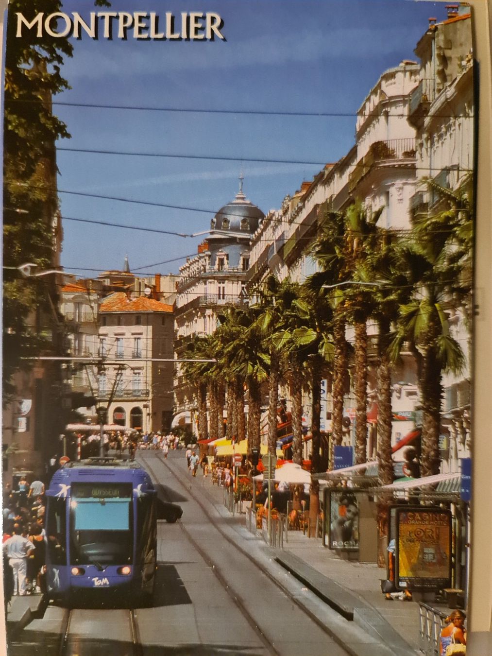 Cartoline postali: Ansichtskarte Montpellier Frankreich – Usato da Dintikon venduto da Vexi